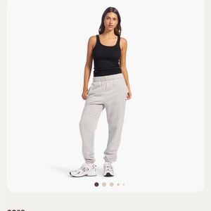 NUUDS Women's Gray Vintage Fleece Jogger